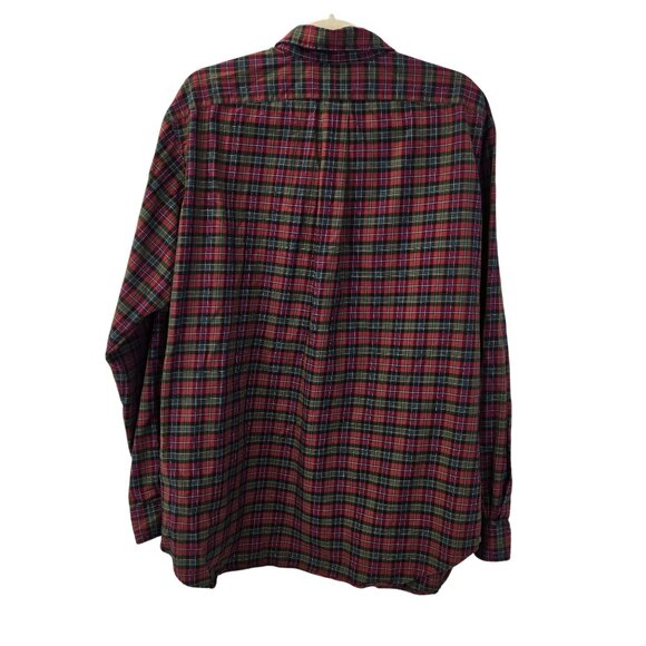 Ralph Lauren Classic Fit Tartan Plaid Button Down Shirt Size XL - Picture 2 of 7